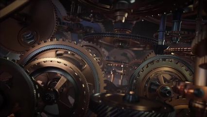 【精品】極品 機械 齒輪 空間 3D 循環 - 工業農業視頻素材 - www.vjshi.com_VJ素材_高清視頻素材_LED演出背景_免費下載